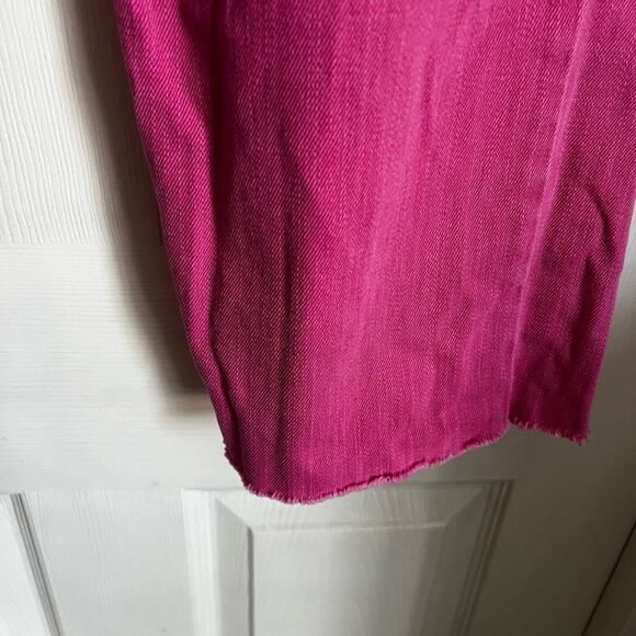Blank NYC The Baxter Pink Denim High-Waisted Straight Leg Jeans size 27 - Picture 5 of 6